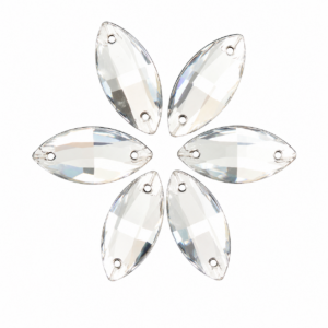 Aufnähstein SoftDance® Crystal Horse Eye