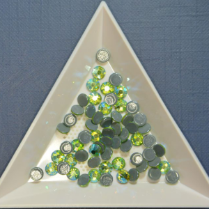 Peridot AB Strass Steine SS16HF