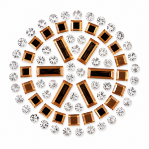 Strass "Knopf" zum Aufbügeln ca. 29 mm