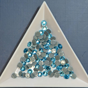 Aquamarine Strass Steine SS16 HF